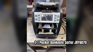 1+1 Zakbankbiljettensorteerder JBY6070