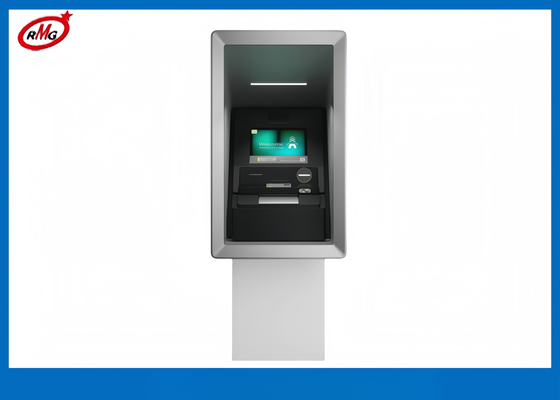 Cash Recycler NCR SelfServ 87 Recycler NCR 6687 Bank ATM Machine Buiten door de muur